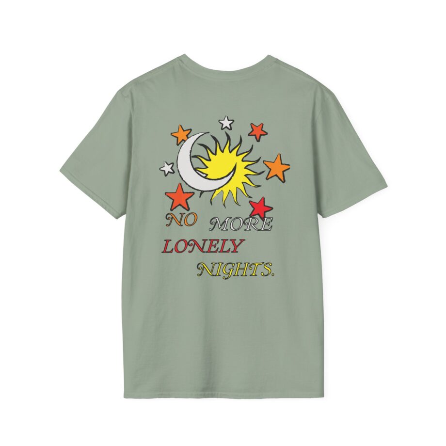 6lack No More Lonely Nights Crayon Unisex Softstyle T-Shirt