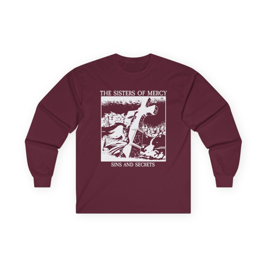 Sisters Of Mercy Sins And Secrets Unisex Ultra Cotton Long Sleeve Tee