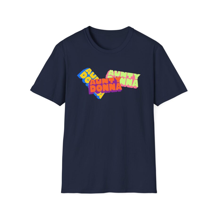 Aunty Donna Three Logo Unisex Softstyle T-shirt
