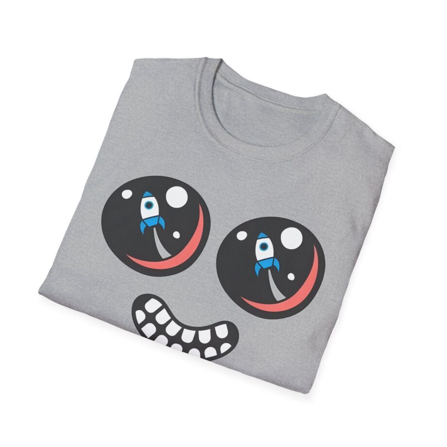 Dantdm Rocket Eyes Face Unisex Softstyle T-shirt