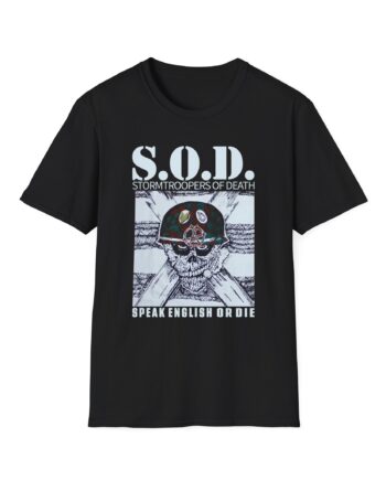 S.o.d. Stormtroopers of Death Band Unisex Softstyle T-shirt