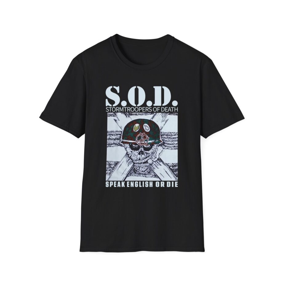 S.o.d. Stormtroopers of Death Band Unisex Softstyle T-shirt