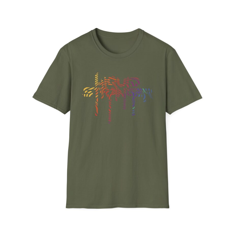Wakaan Liquid Stranger Unisex Softstyle T-shirt