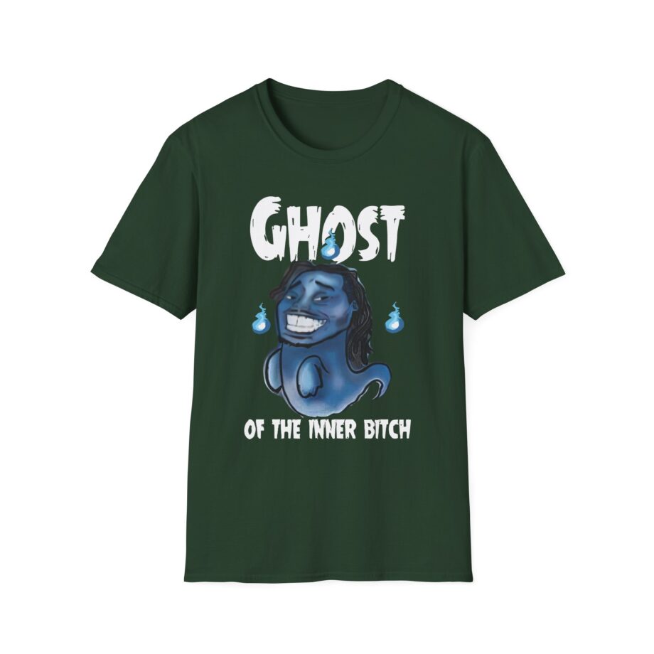 Aba and Preach Ghost of the Inner Bitch Unisex Softstyle T-Shirt