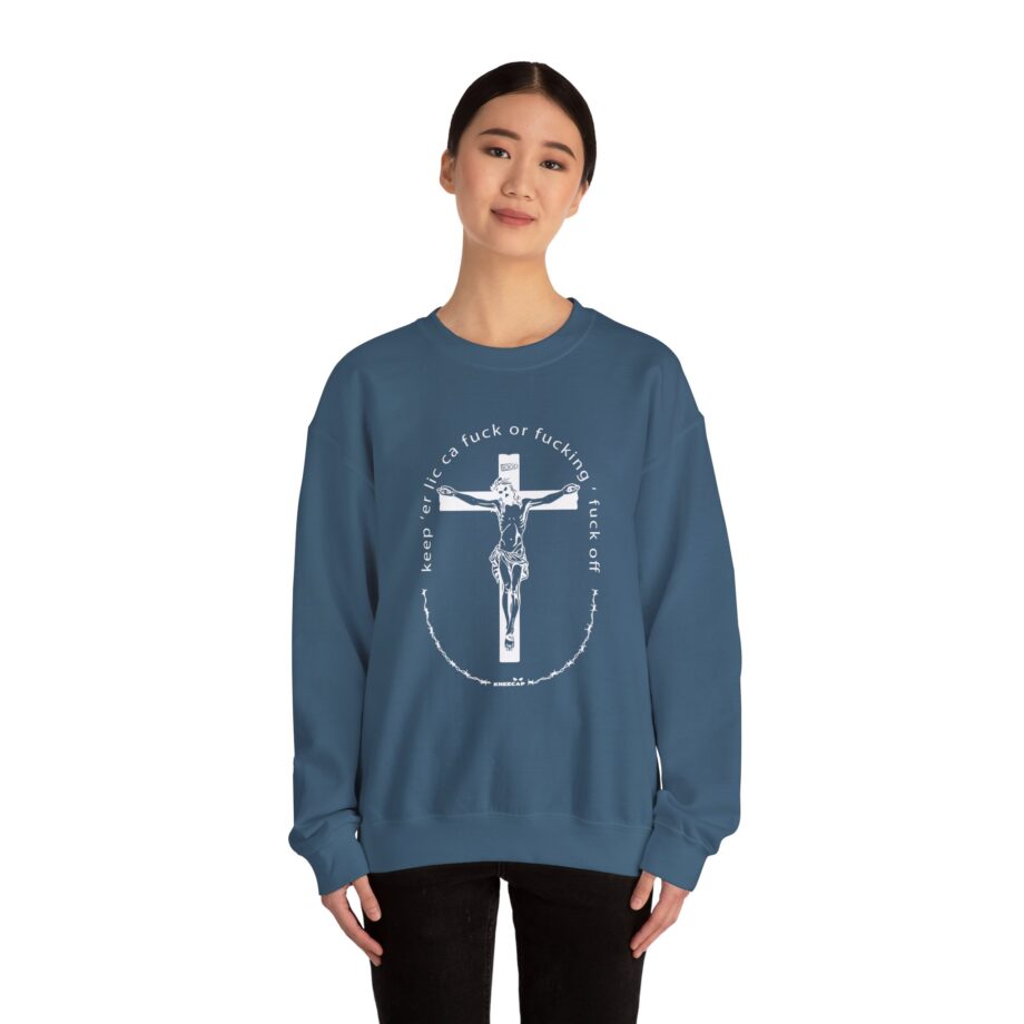 Kneecap Keep Er Lit Unisex Heavy Blend™ Crewneck Sweatshirt