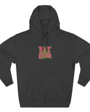 Papa Meat  Three-Panel Fleece Hoodie