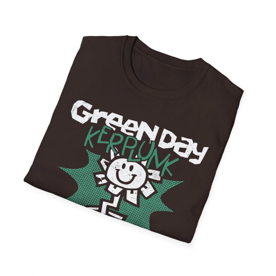 Green Day Kerplunk Vintage Flower Unisex Softstyle T-shirt