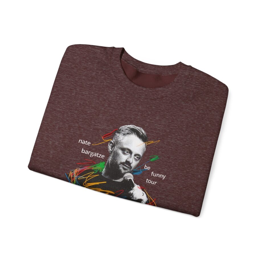 Nate Bargatze 2024 Be Funny Tour Unisex Heavy Blend™ Crewneck Sweatshirt