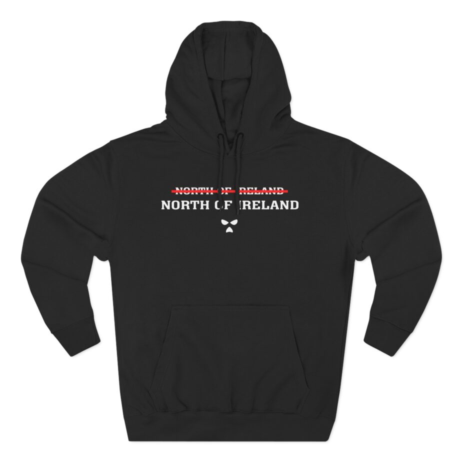 Kneecap North of Ireland Three-Panel Fleece Hoodie