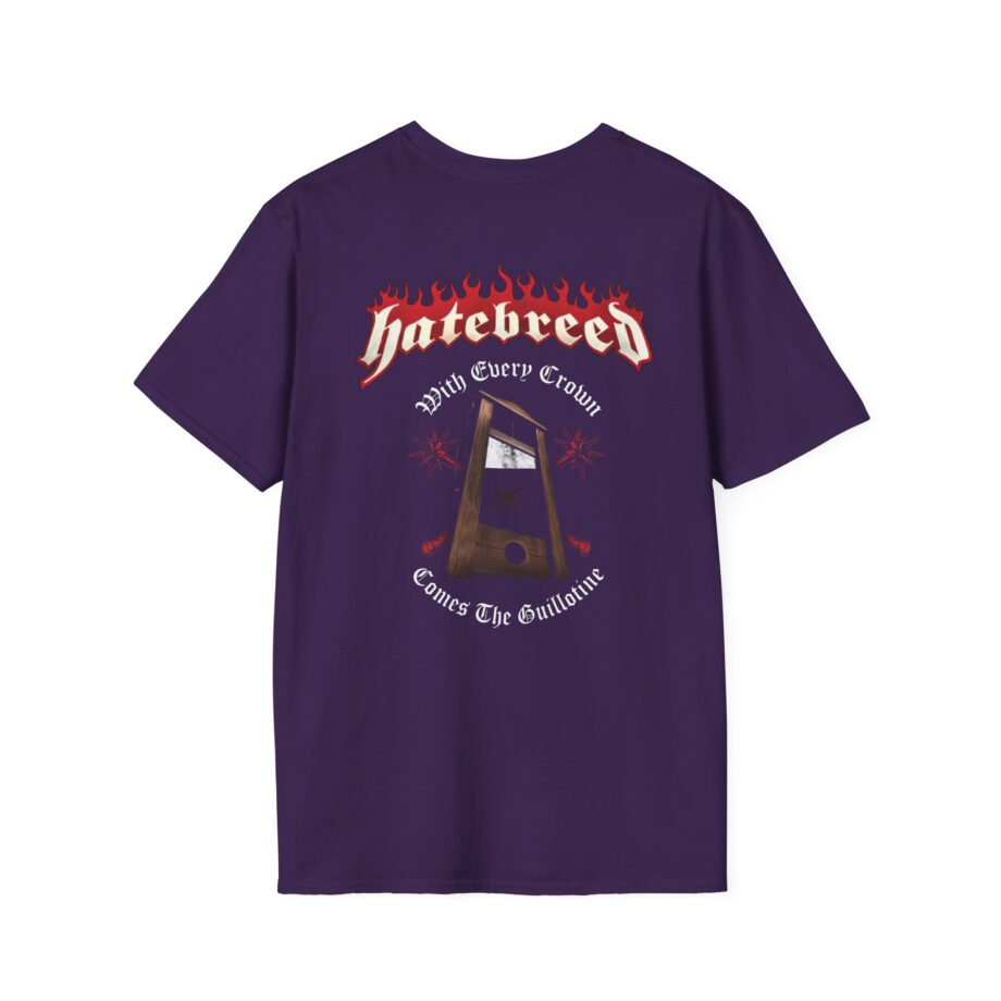 Hatebreed With Every Crown Comes the Guillotine Unisex Softstyle T-Shirt
