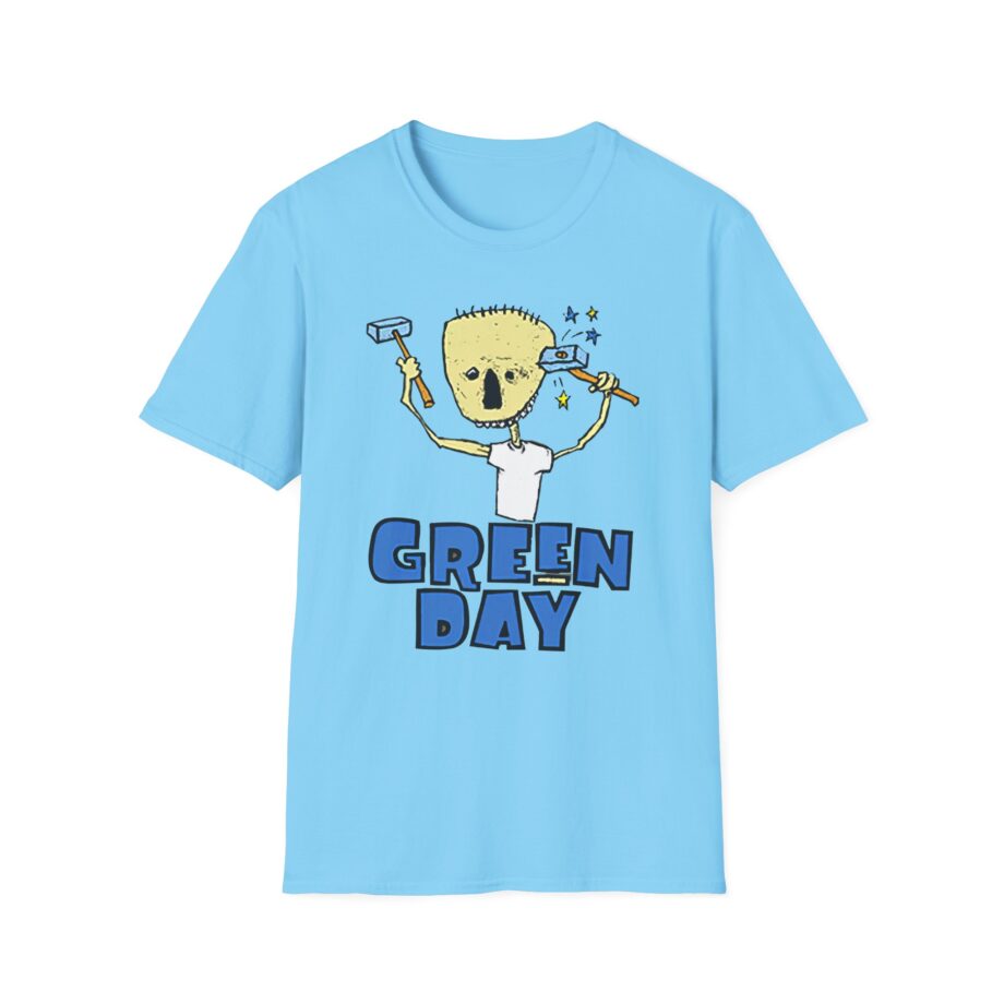 Green Day Nimrod Vintage Hammer Unisex Softstyle T-shirt