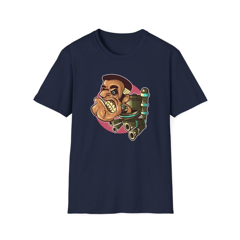 Dafuqboom Skibidi Toilet Mean Muggin Unisex Softstyle T-Shirt