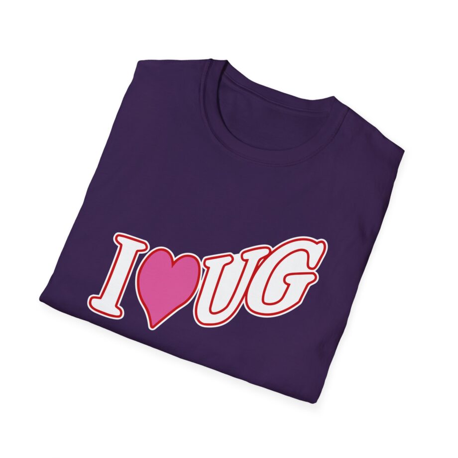 Undergrunn I Love Ug Unisex Softstyle T-Shirt