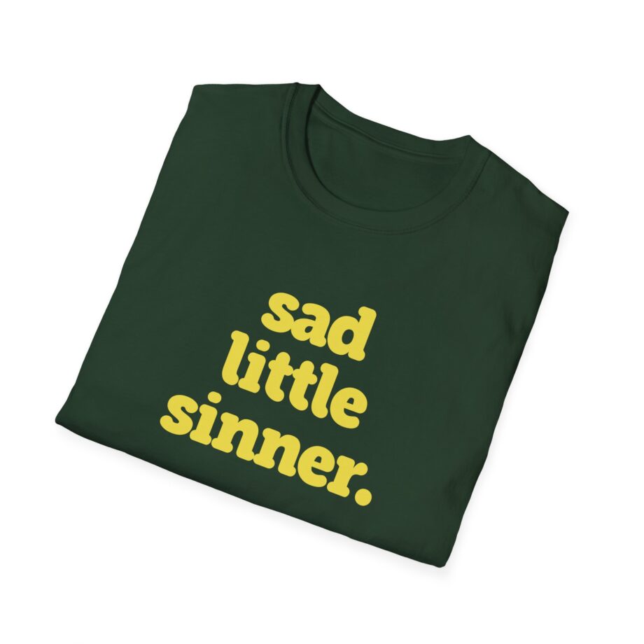 Raye Yellow Sad Little Sinner Unisex Softstyle T-Shirt