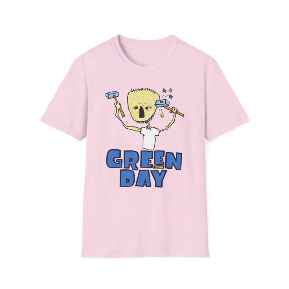 Green Day Nimrod Vintage Hammer Unisex Softstyle T-shirt