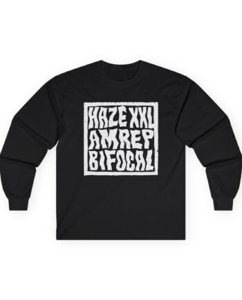 Melvins Kaze Xxl Amrep Bifocal  Unisex Ultra Cotton Long Sleeve Tee