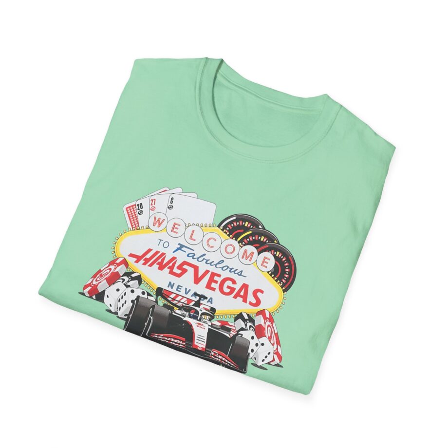 Haas F1 Las Vegas Gp  Unisex Softstyle T-Shirt