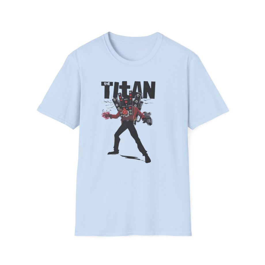 Dafuqboom Titan Speakerman High Voltage Unisex Softstyle T-Shirt
