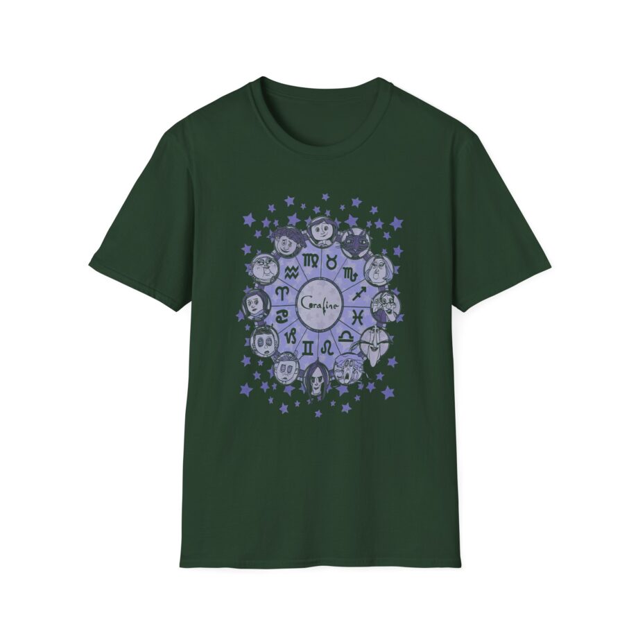 Coraline Astrological Chart Unisex Softstyle T-shirt
