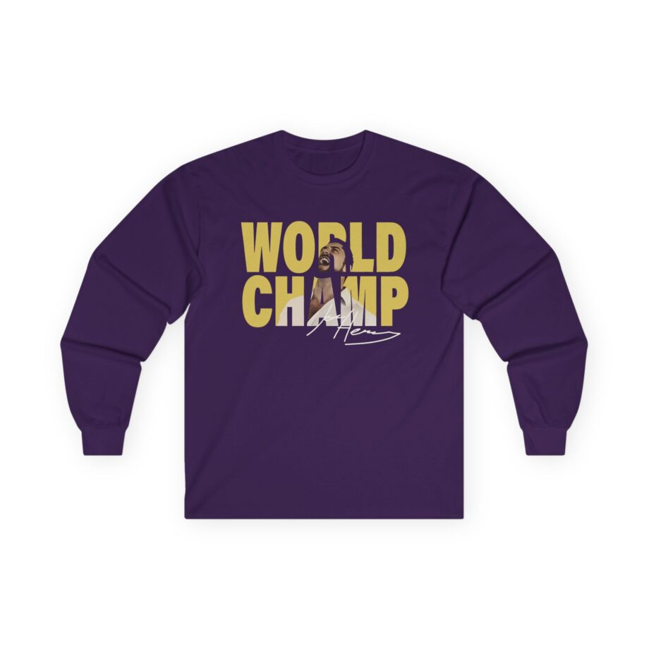 Joe Hendry World Champion Unisex Ultra Cotton Long Sleeve Tee