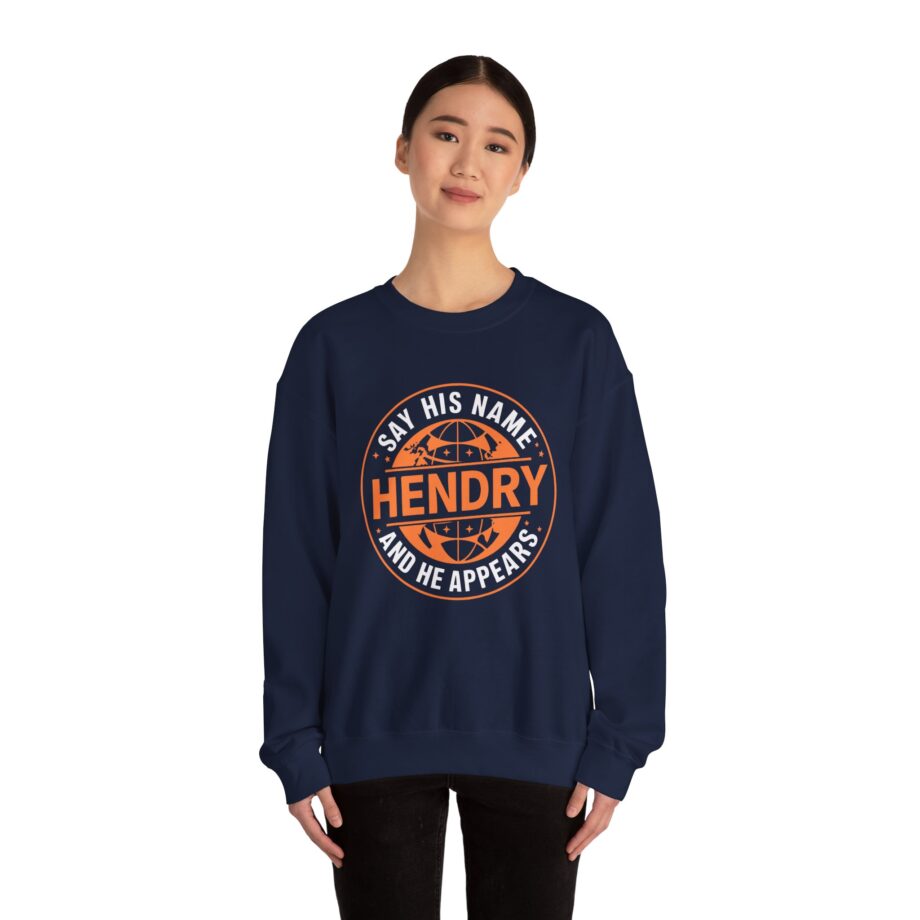 Say His Name Joe Hendry Unisex Heavy Blend™ Crewneck Sweatshirt