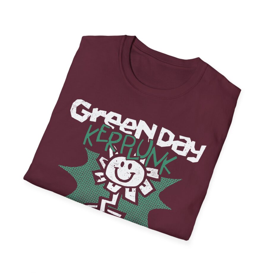 Green Day Kerplunk Vintage Flower Unisex Softstyle T-shirt
