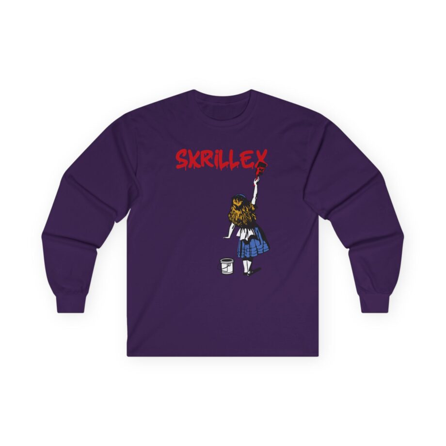 Skrillex red girl Unisex Ultra Cotton Long Sleeve Tee