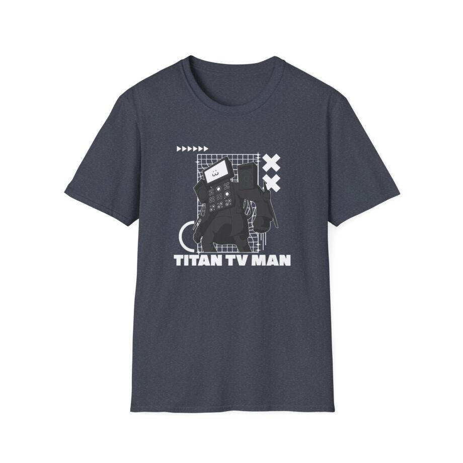 Dafuqboom Titan Tv Man Unisex Softstyle T-Shirt
