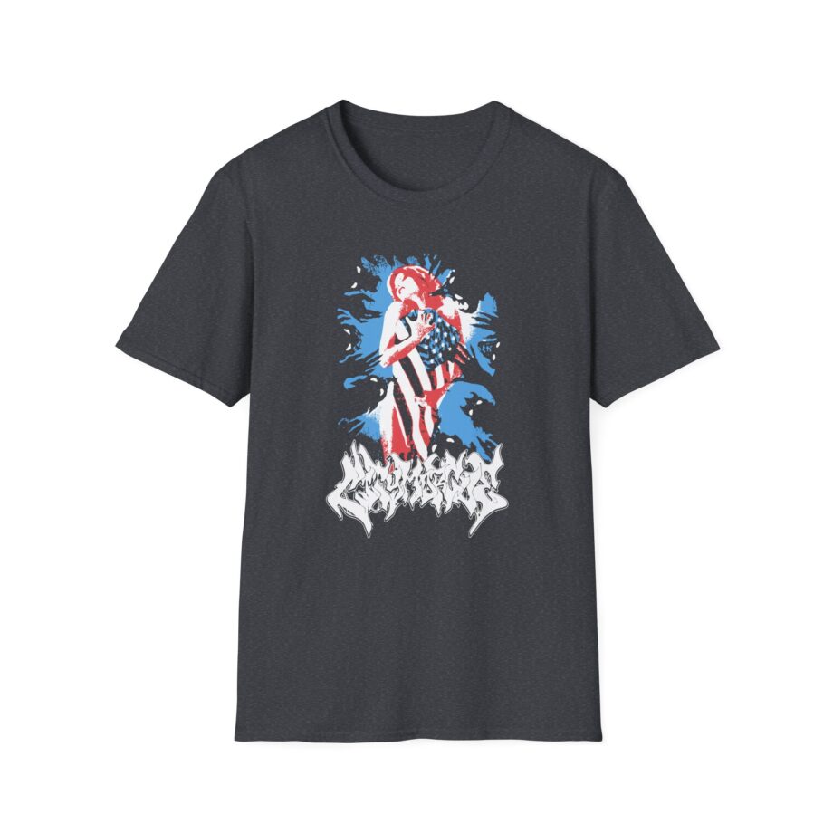 CM My Bloody America Flag Unisex Softstyle T-shirt