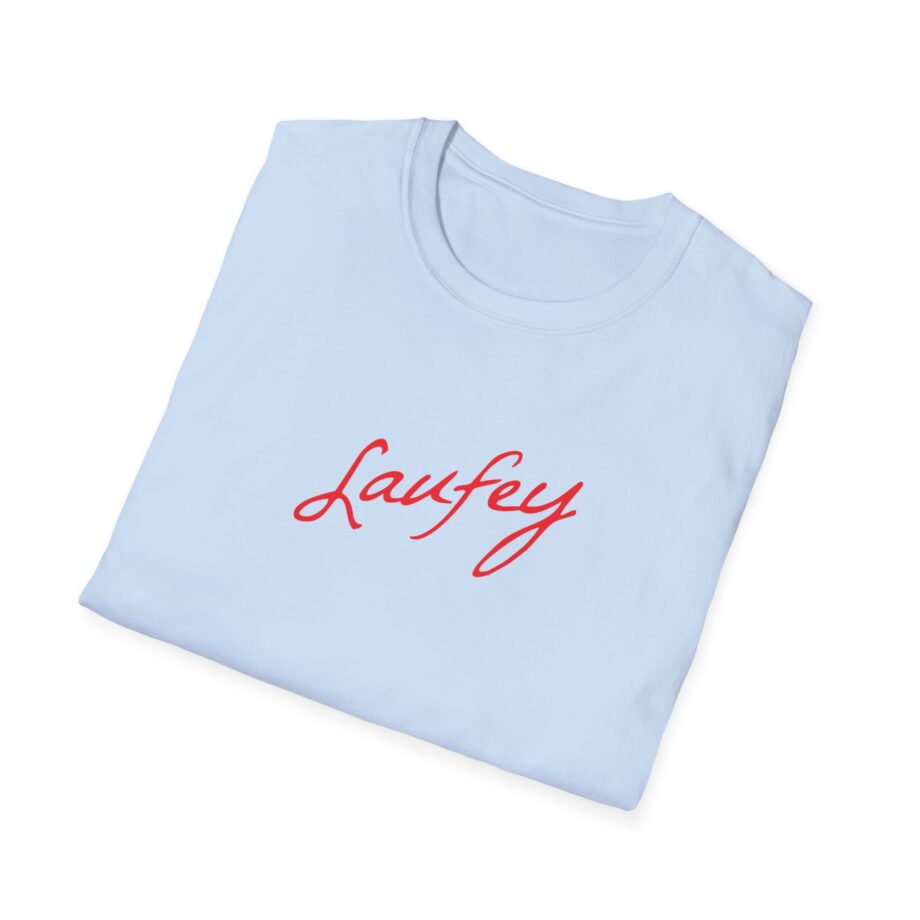 Laufey Embroidered Signature Unisex Softstyle T-Shirt