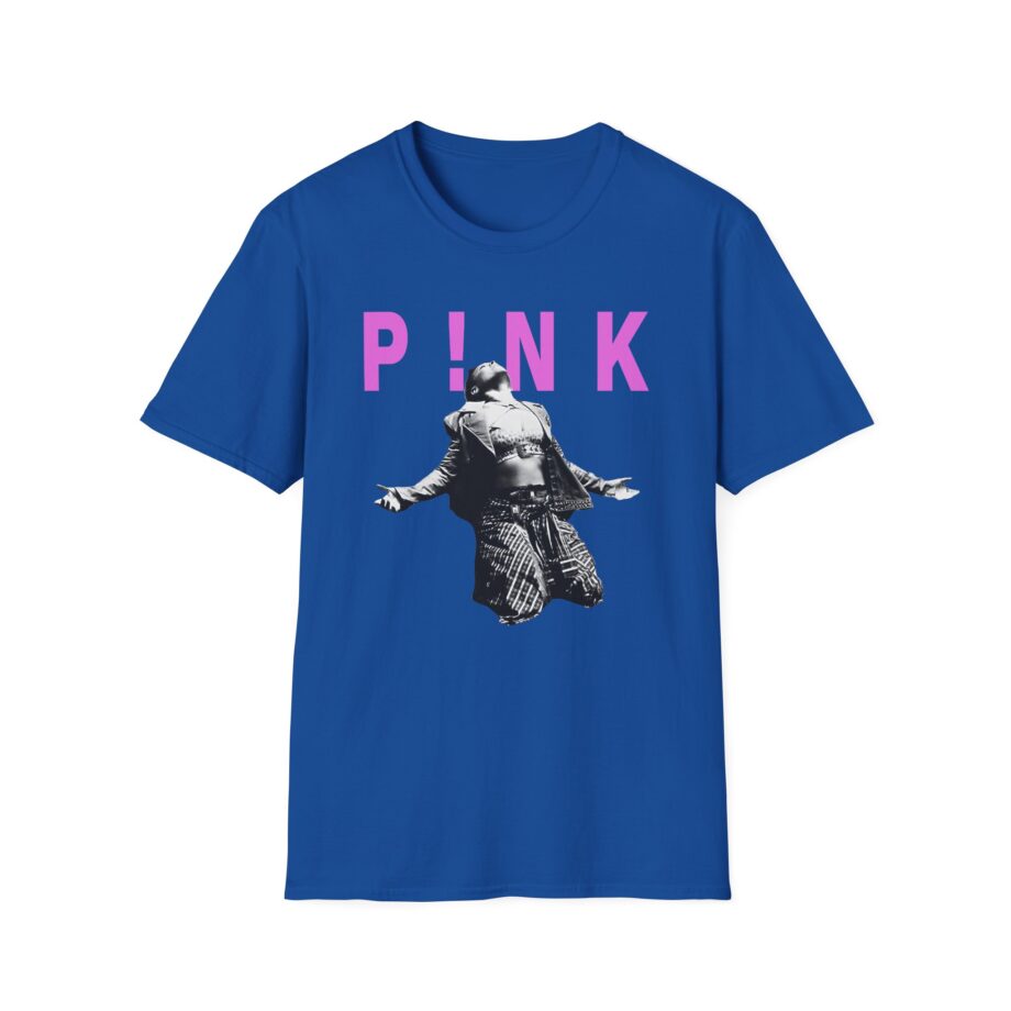 Pink Trustfall Praise Unisex Softstyle T-shirt