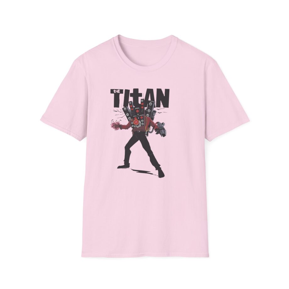 Dafuqboom Titan Speakerman High Voltage Unisex Softstyle T-Shirt
