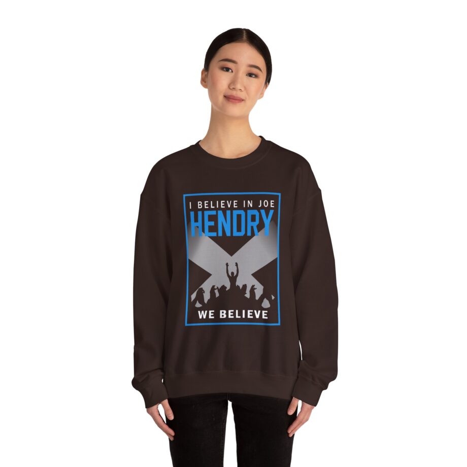 I Believe in Joe Hendry We Believe Unisex Heavy Blend™ Crewneck Sweatshirt