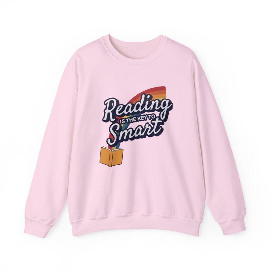 Nate Bargatze Reading is the Key to Smart Unisex Heavy Blend™ Crewneck Sweatshirt