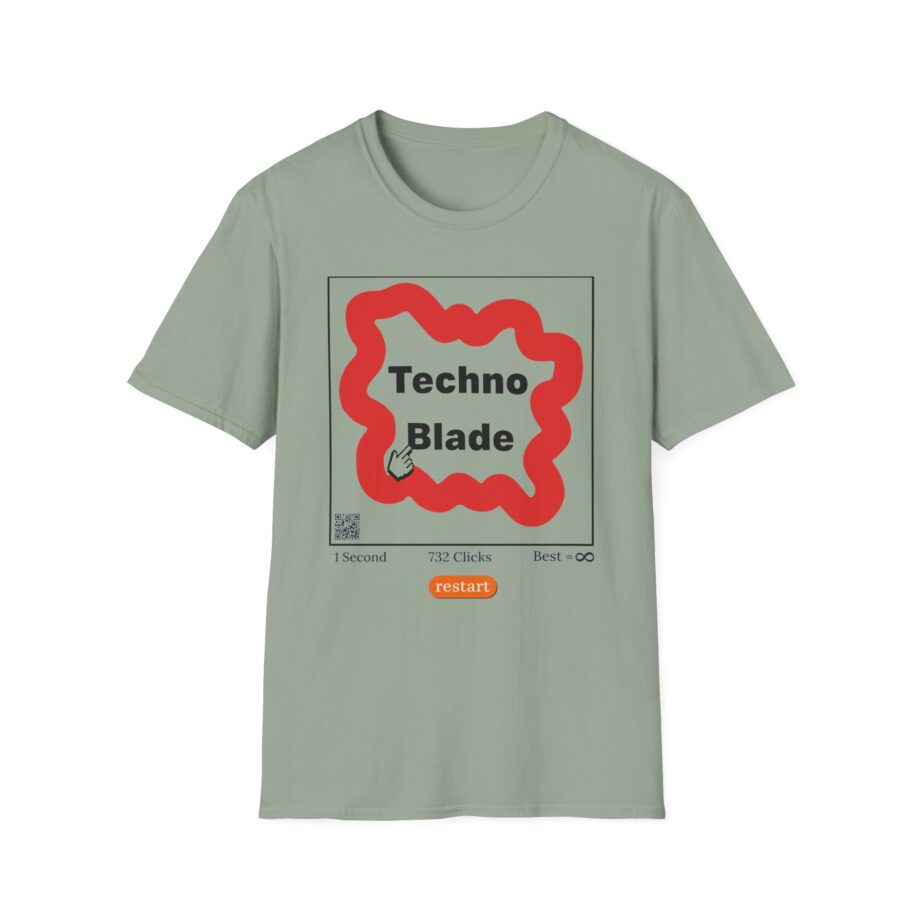 Technoblade Autoclicker Unisex Softstyle T-shirt