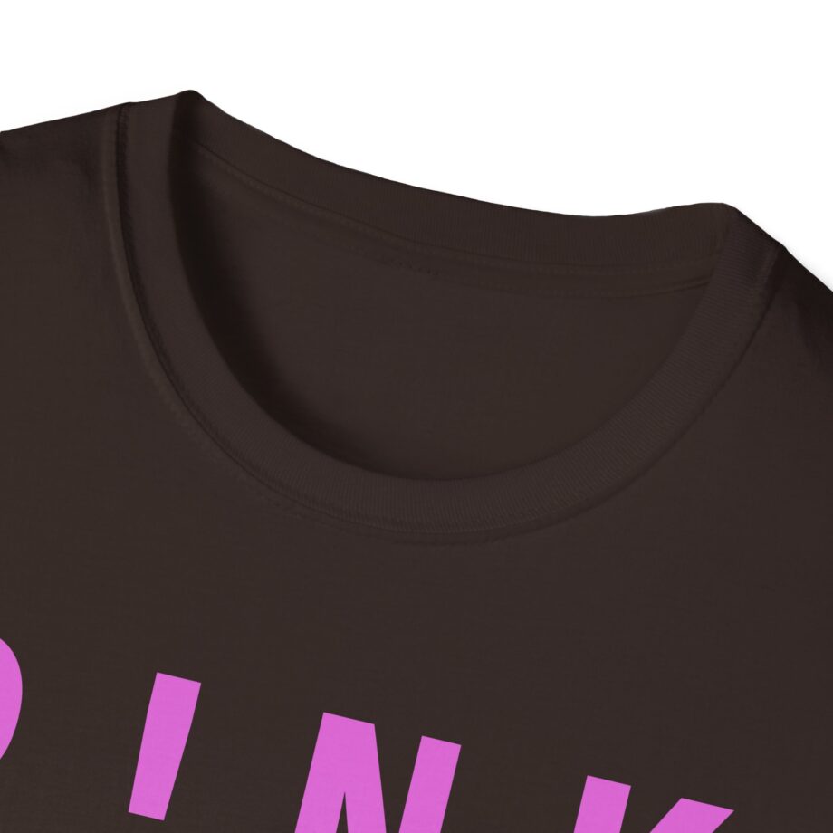 Pink Trustfall Praise Unisex Softstyle T-shirt