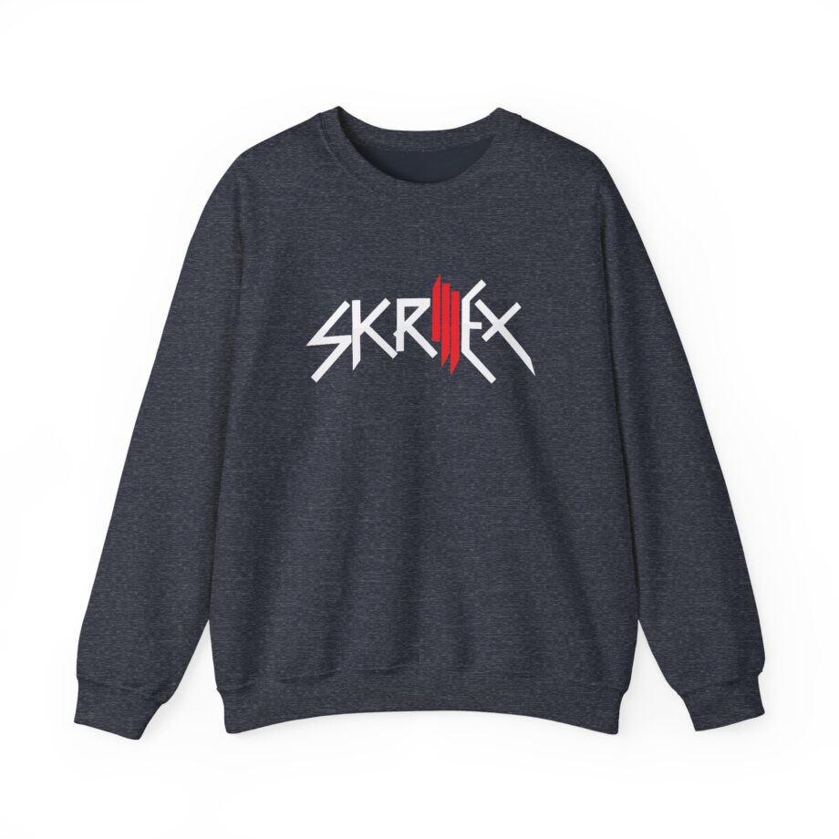 Skrillex Logo Unisex Heavy Blend™ Crewneck Sweatshirt
