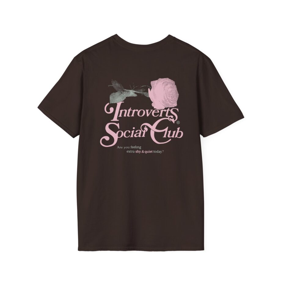 Kallmekris Introverts Social Club  Unisex Softstyle T-Shirt