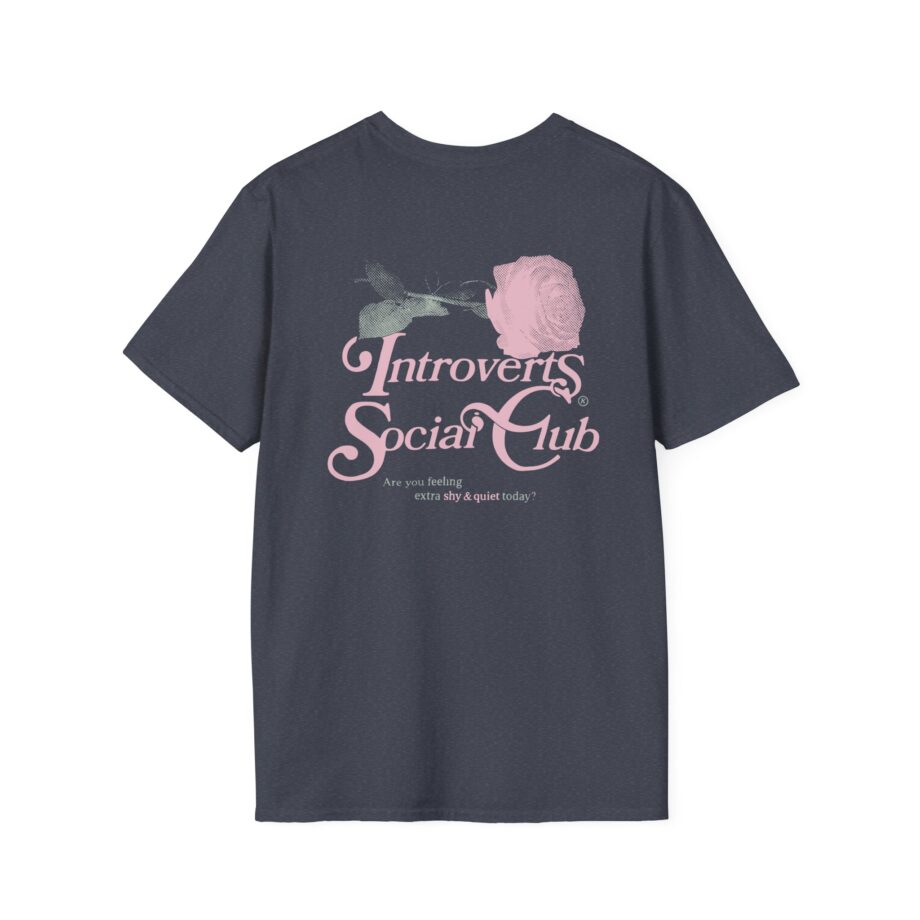 Kallmekris Introverts Social Club  Unisex Softstyle T-Shirt