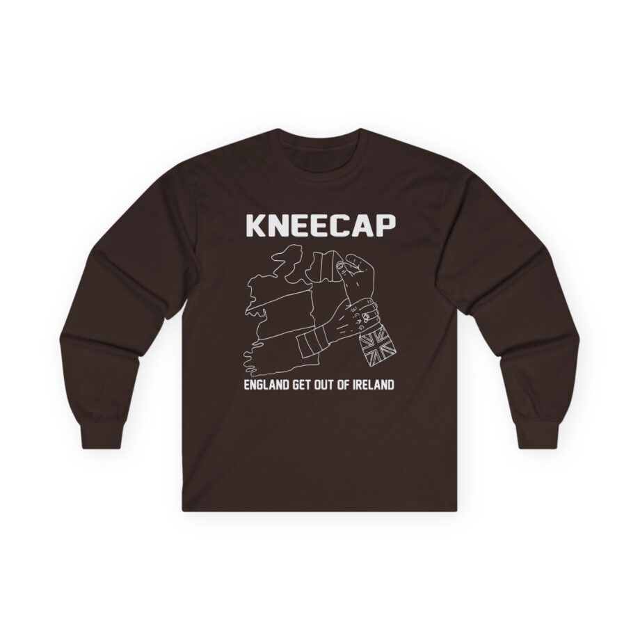 Kneecap England Get Out of Ireland Unisex Ultra Cotton Long Sleeve Tee