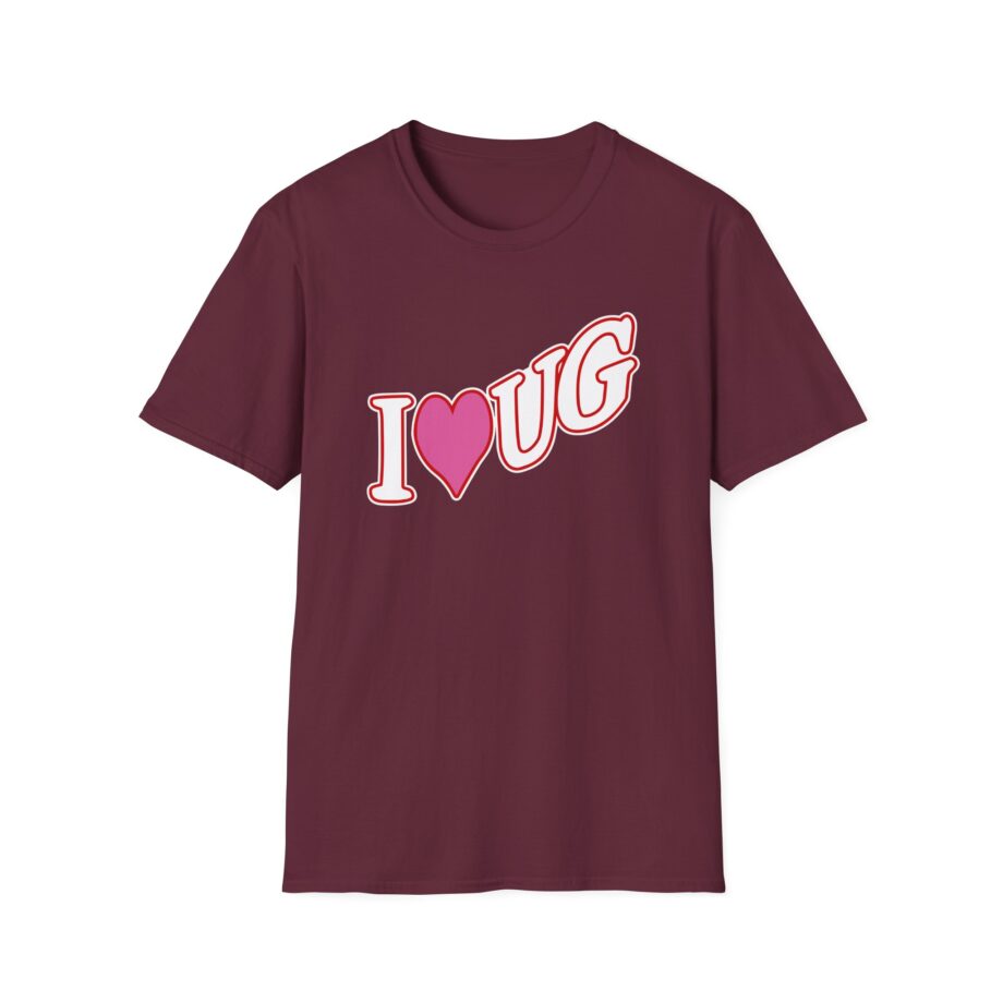 Undergrunn I Love Ug Unisex Softstyle T-Shirt