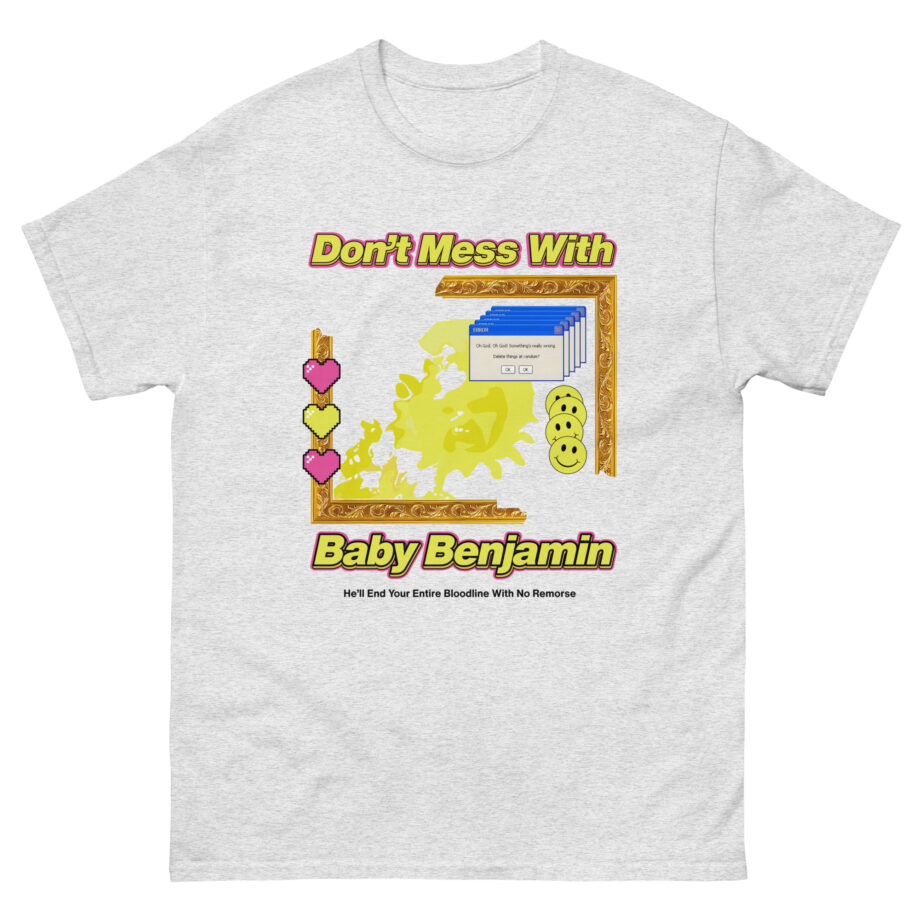 Garrett Watts Don't Mess With Baby Benjamin Unisex classic tee