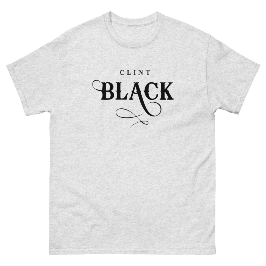 Clint Black Logo Espresso Unisex classic tee