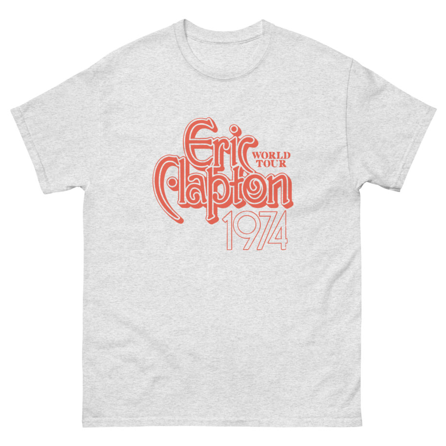 Eric Clapton World Tour 1974 Unisex classic tee