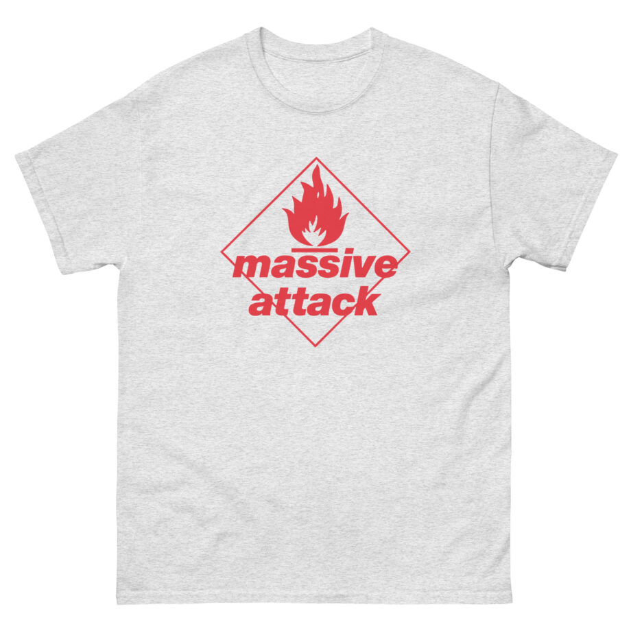 Massive Attack Blue Lines Red Logo Unisex classic tee