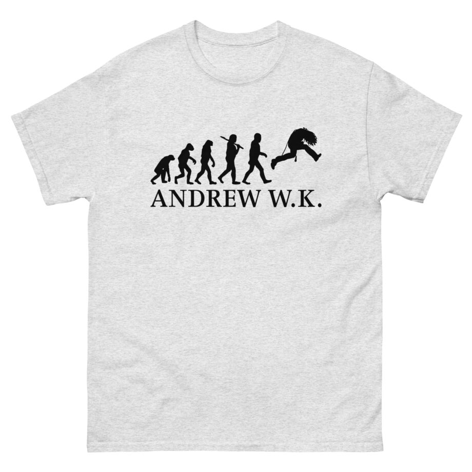 Andrew Wk Evolution of Partying Unisex classic tee