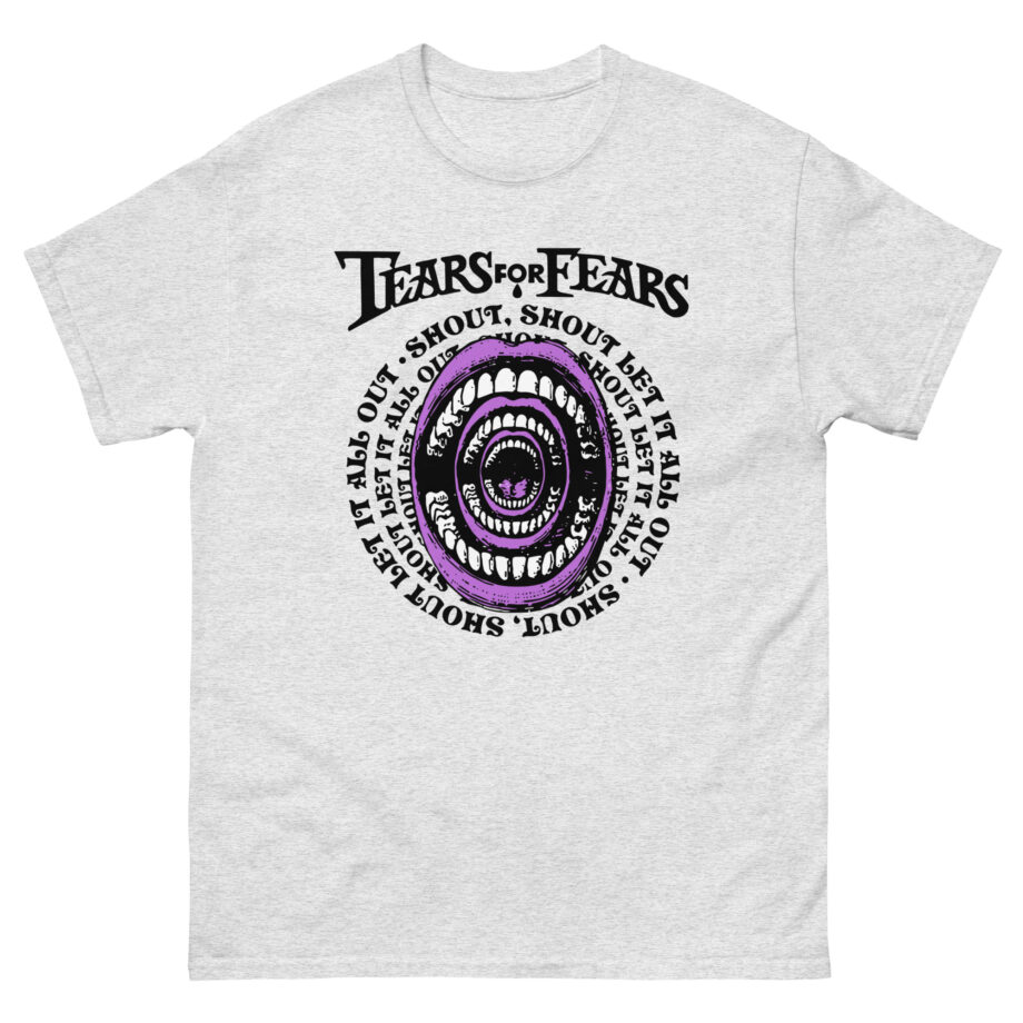Tears for Fears Shout Let It All Out Unisex classic tee