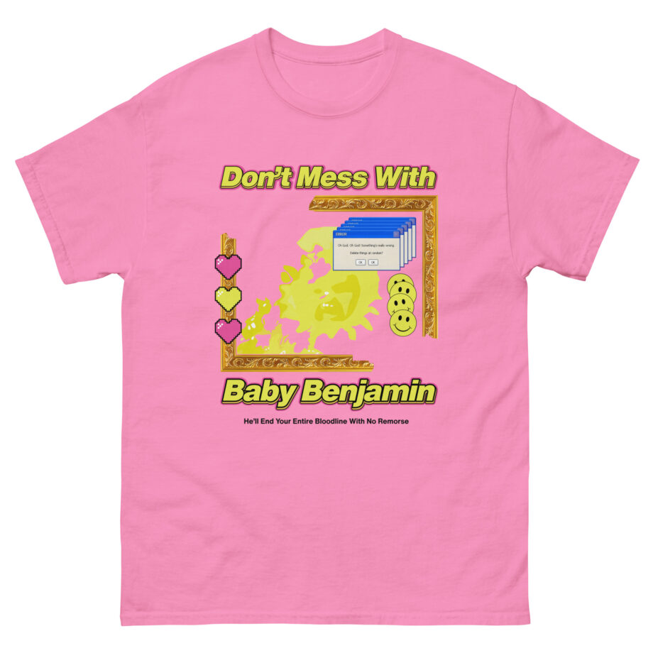 Garrett Watts Don't Mess With Baby Benjamin Unisex classic tee