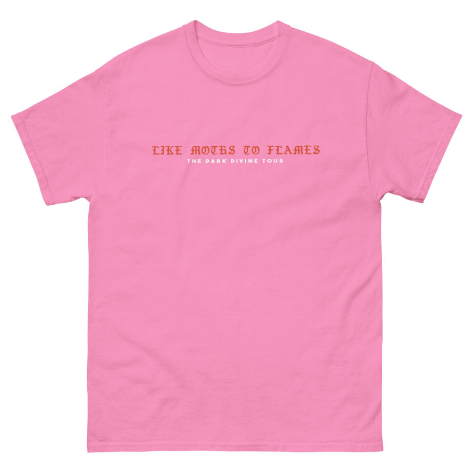 Like Moths to Flames the Dark Divine Tour Unisex classic tee