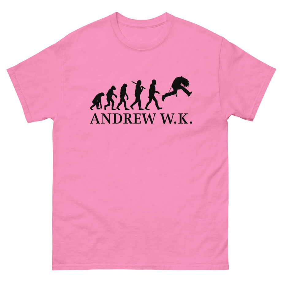 Andrew Wk Evolution of Partying Unisex classic tee